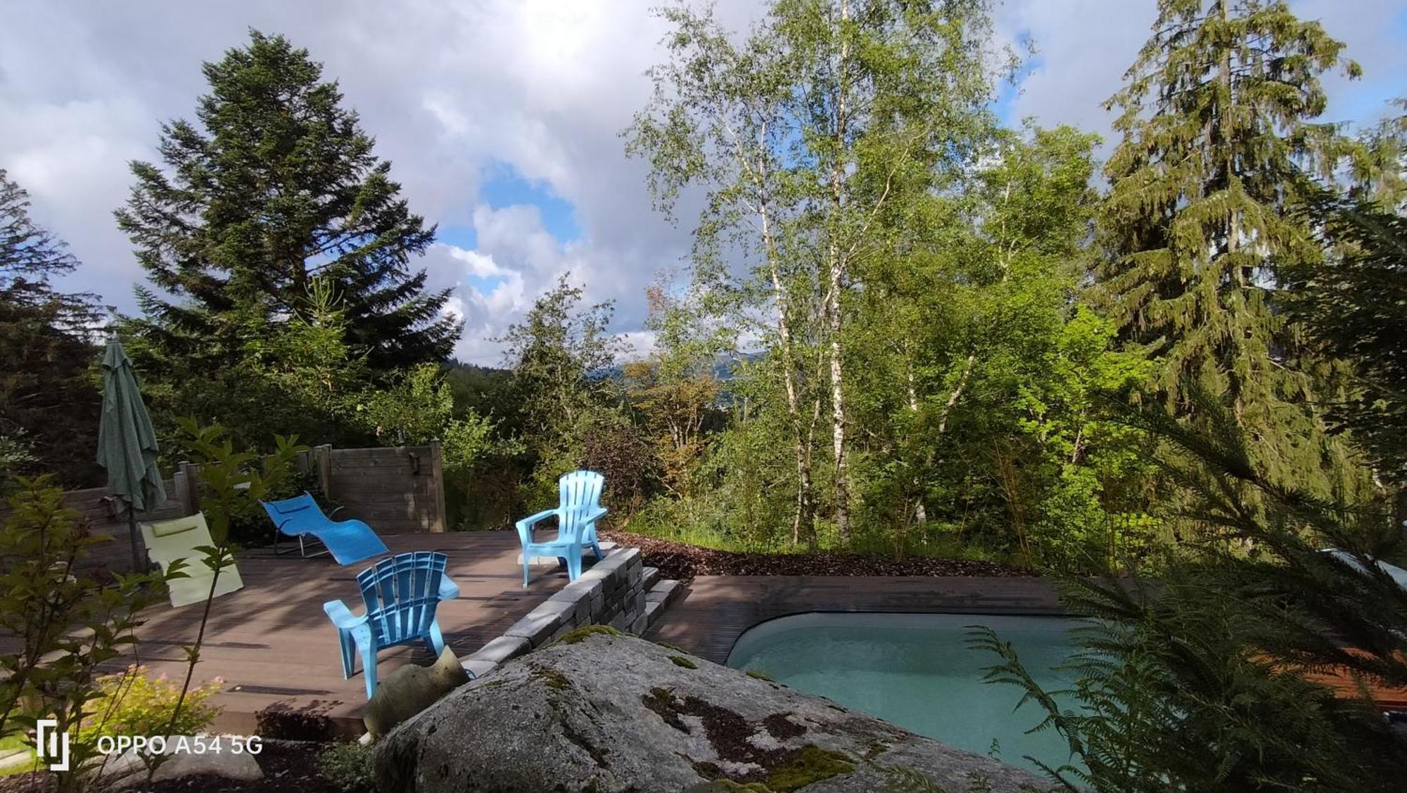 Chalet Luxe 12 Personnes Spa Sauna Vosges-Gerardmer Le Tholy Exteriér fotografie